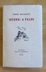 Incendi A Paleo - Collana Del Girasole N.3 - Tiratura Limitata