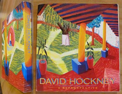 DAVID HOCKNEY a Retrospective, 1988 - copertina