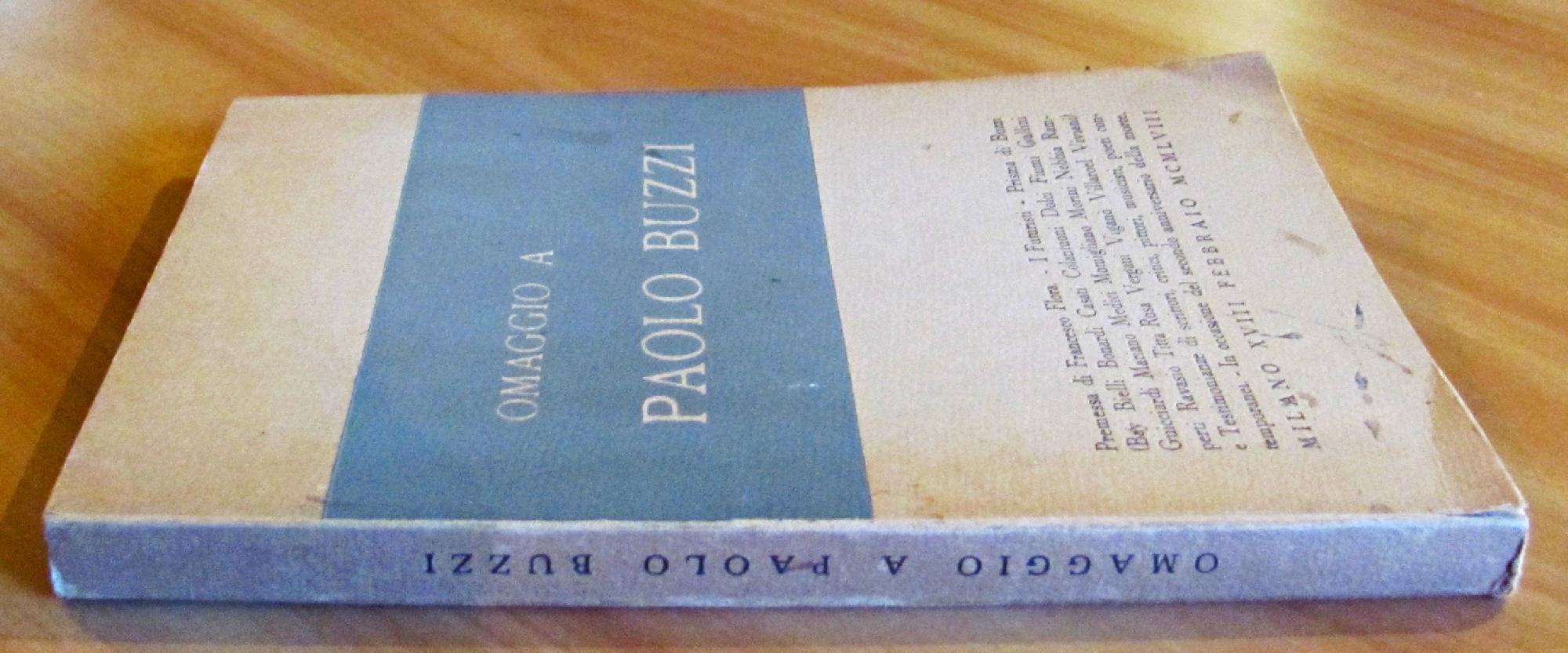 Omaggio A Paolo Buzzi