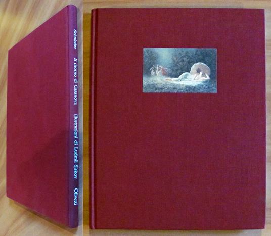 IL RITORNO DI CASANOVA, 1985 - ill. SISKOV - Arthur Schnitzler - copertina