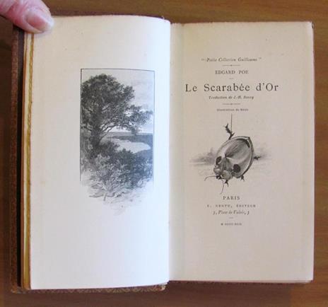 Le Scarabée d'Or - Petite Collection Guillaume, I ed. 1892 - ill. Mittis - Edgar Allan Poe - 2