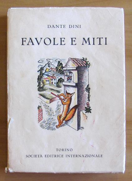 Favole E Miti - Dante Dini - copertina