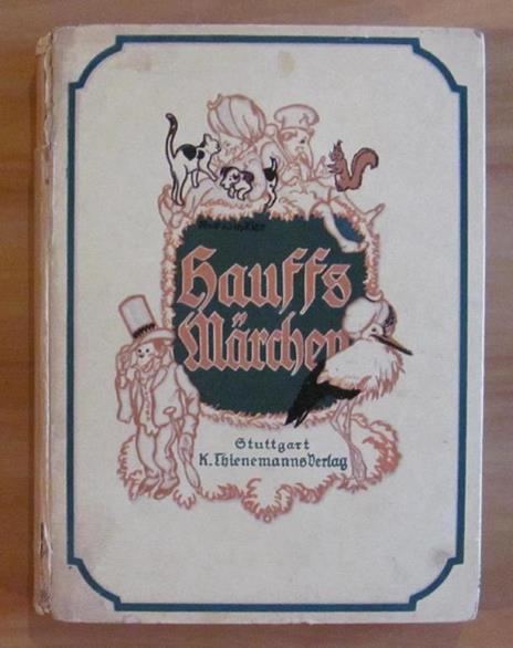 Hauffs Marchen (Fiabe Di Hauff), 1917 - Ill. Winkler - copertina