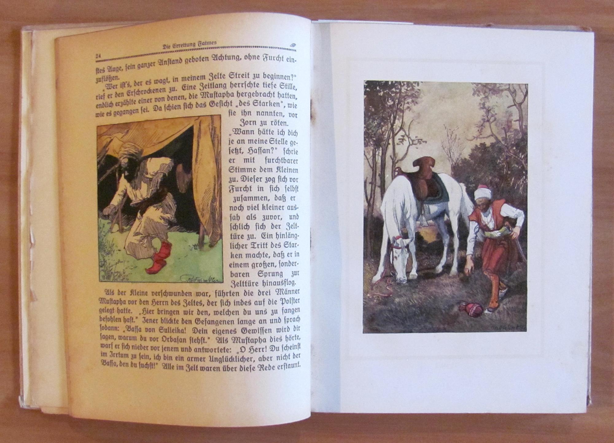 Hauffs Marchen (Fiabe Di Hauff), 1917 - Ill. Winkler