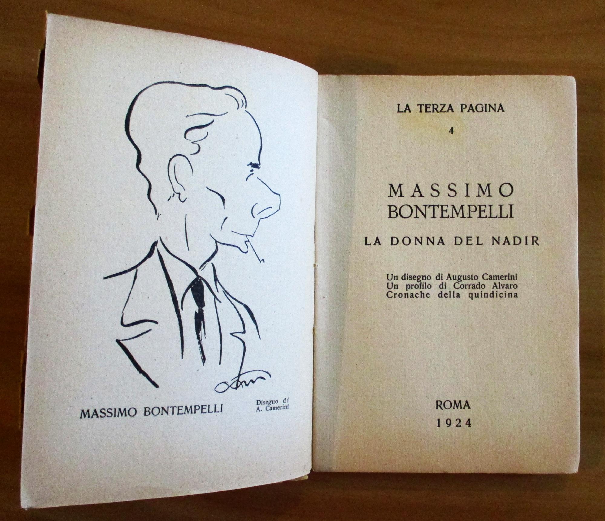 La Donna Del Nadir - Collana La Terza Pagina Anno I - N.4
