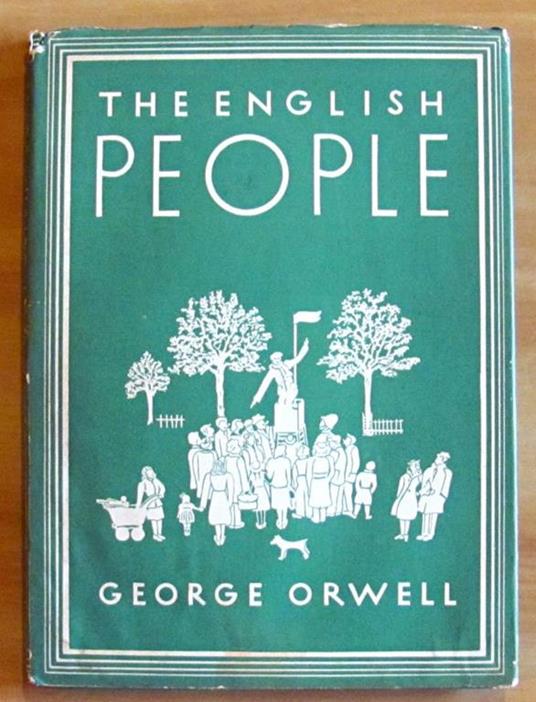 The English People - Collana Britain In Pictures - George Orwell - copertina
