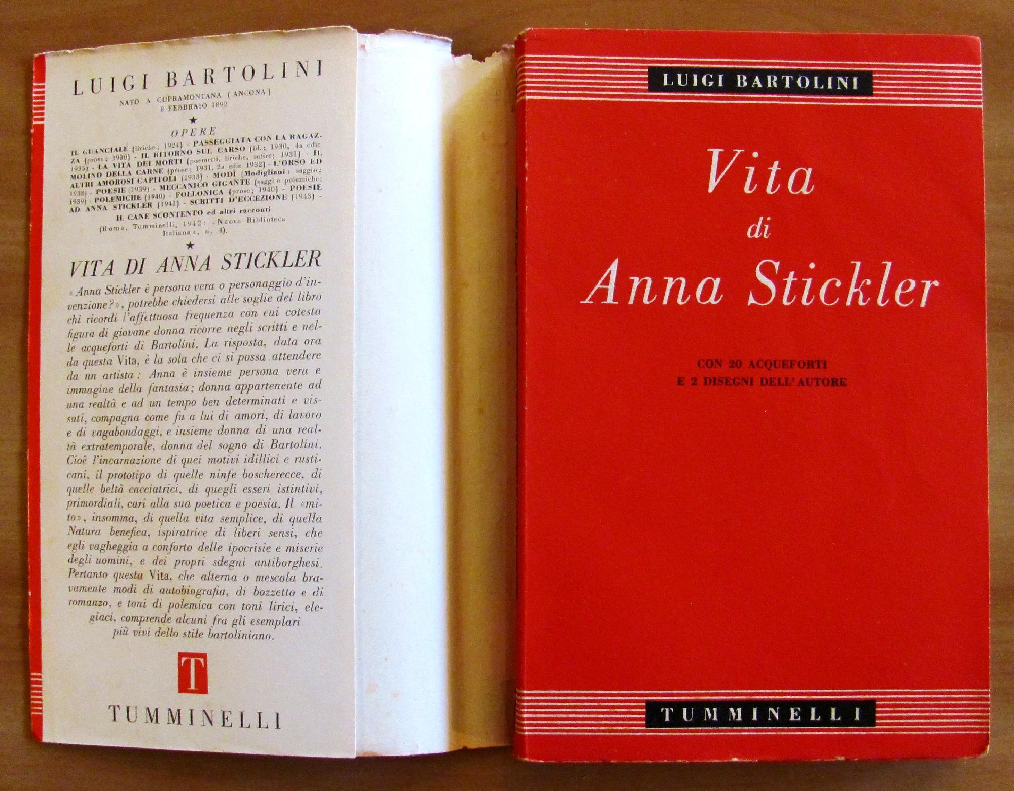 Vita Di Anna Stickler. Collana Nuova Bilioteca Italiana N.19