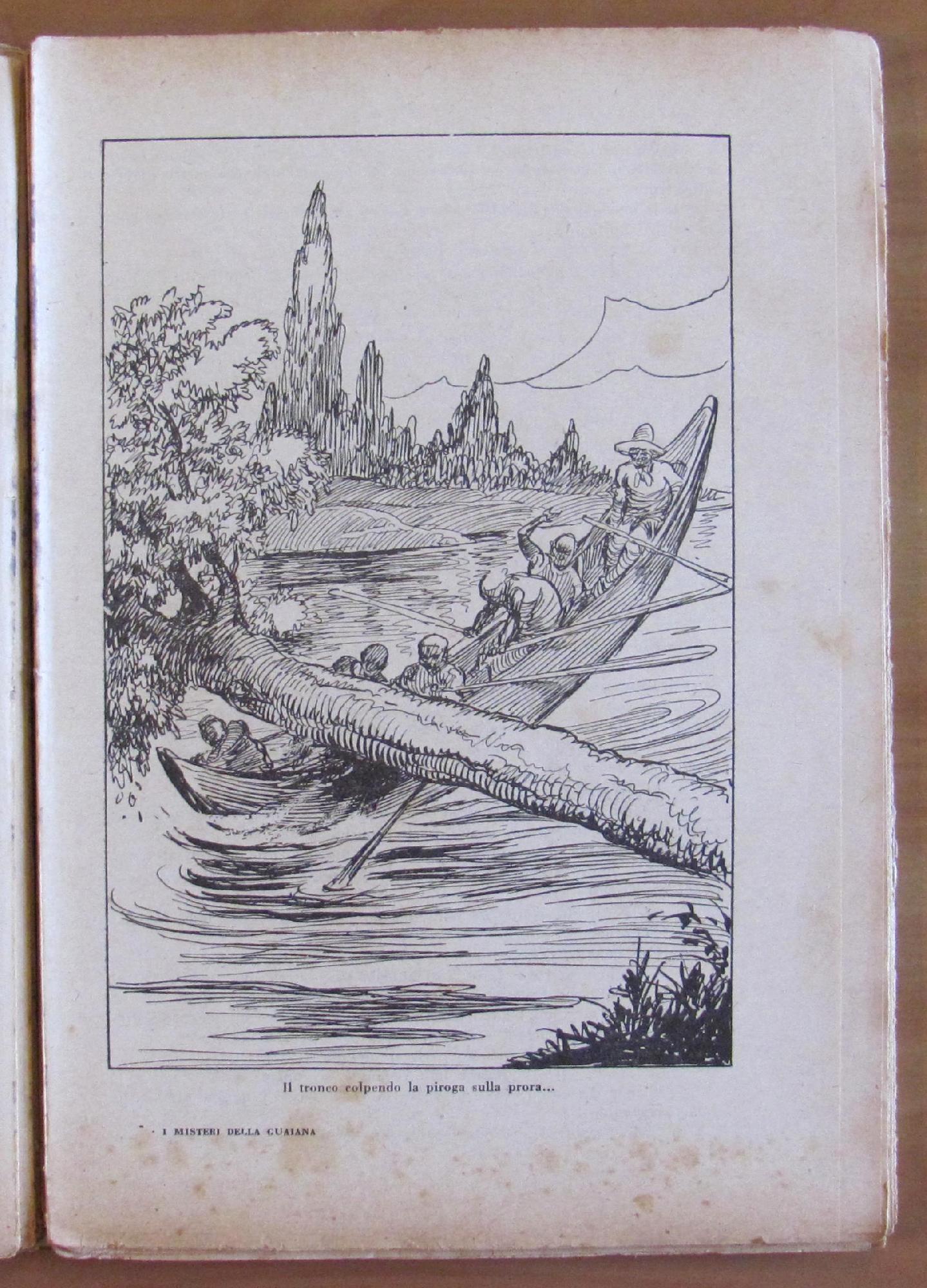 I Misteri della Guaiana - Romanzo d'Avventure in 13 fascicoli sciolti