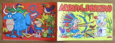 ALBUM DA DISEGNO JACOVITTI   CISA EDIZIONI ROMA 