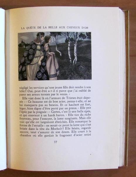 Le ROMAN DE TRISTAN ET ISEUT - Ed Piazza 1939 - ill. ENGELS - 150 esemplari - Joseph Bédier - 4