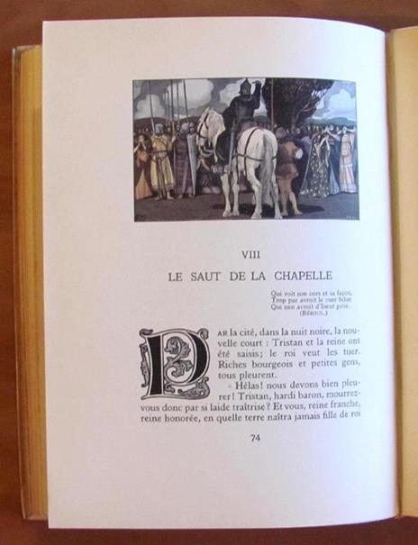 Le ROMAN DE TRISTAN ET ISEUT - Ed Piazza 1939 - ill. ENGELS - 150 esemplari - Joseph Bédier - 6