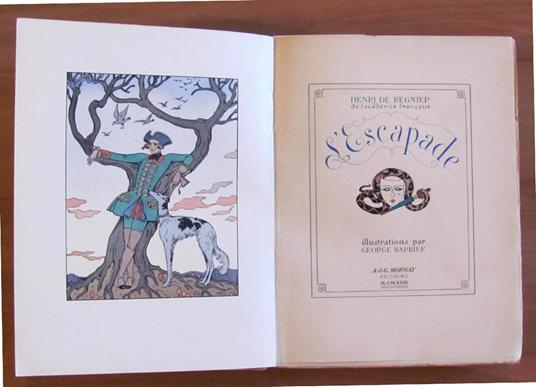 L' Escapade - Ed. Mornay, 1931 - Ill. Barbier - Tirato In 55 Esemplari, Nostro N. 49 - 3