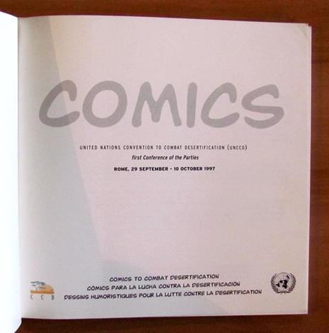 Comics To Combat Desertification - United Nations Convention Unccd, 1997 - 3