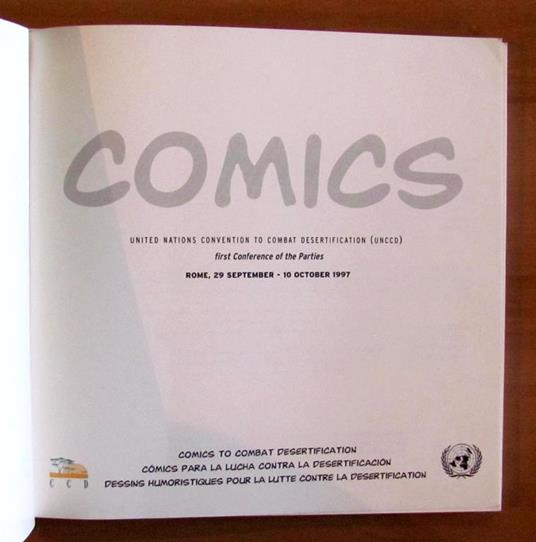 Comics To Combat Desertification - United Nations Convention Unccd, 1997 - 3