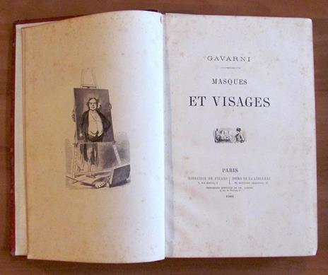 Masques Et Visages - Gavarni - copertina