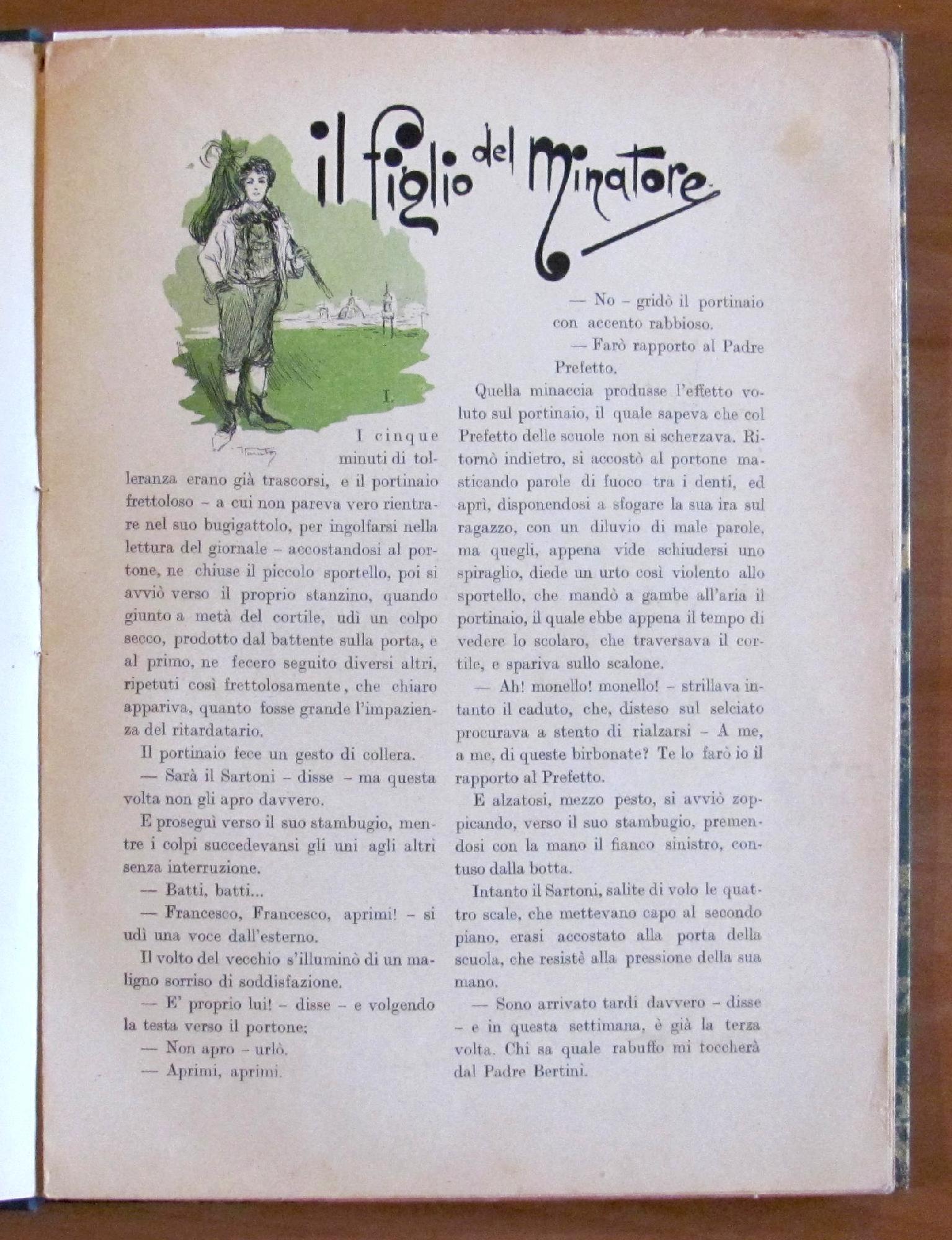 Il Figlio Del Minatore - Letture Amene E Istruttive Per La Gioventã¹ - 1911 - Ill. Yambo