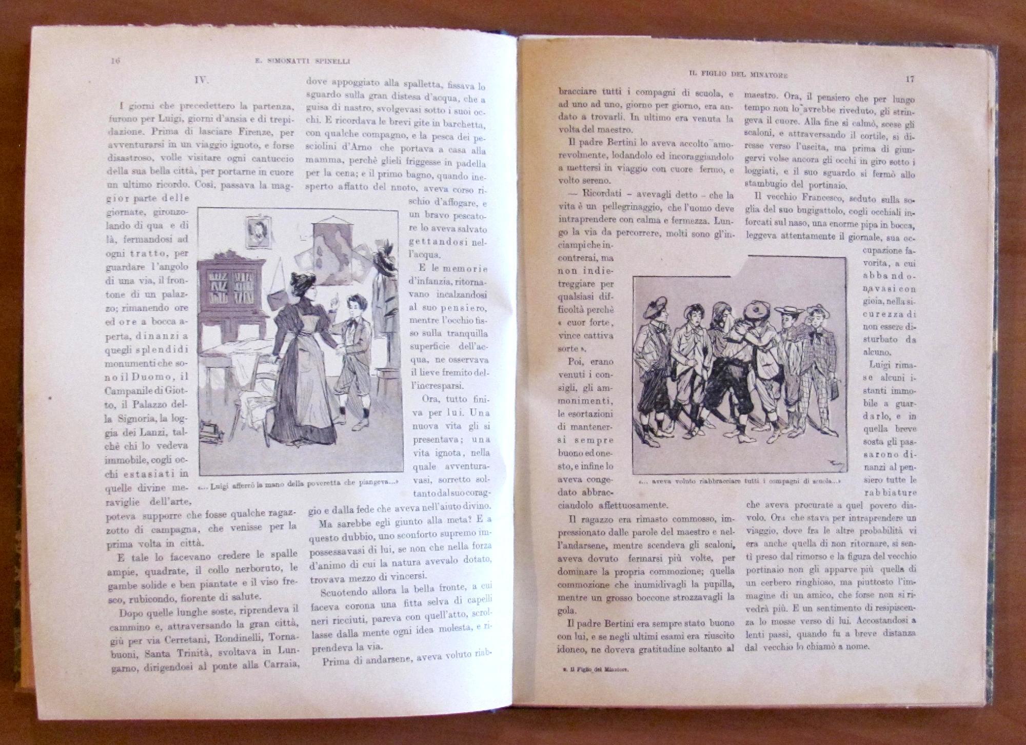 Il Figlio Del Minatore - Letture Amene E Istruttive Per La Gioventã¹ - 1911 - Ill. Yambo