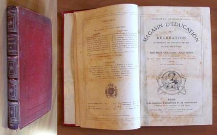 Magasin D'Education Et Recreation, Hetzel, 1879 - 29° Volume - Jean Macé - copertina