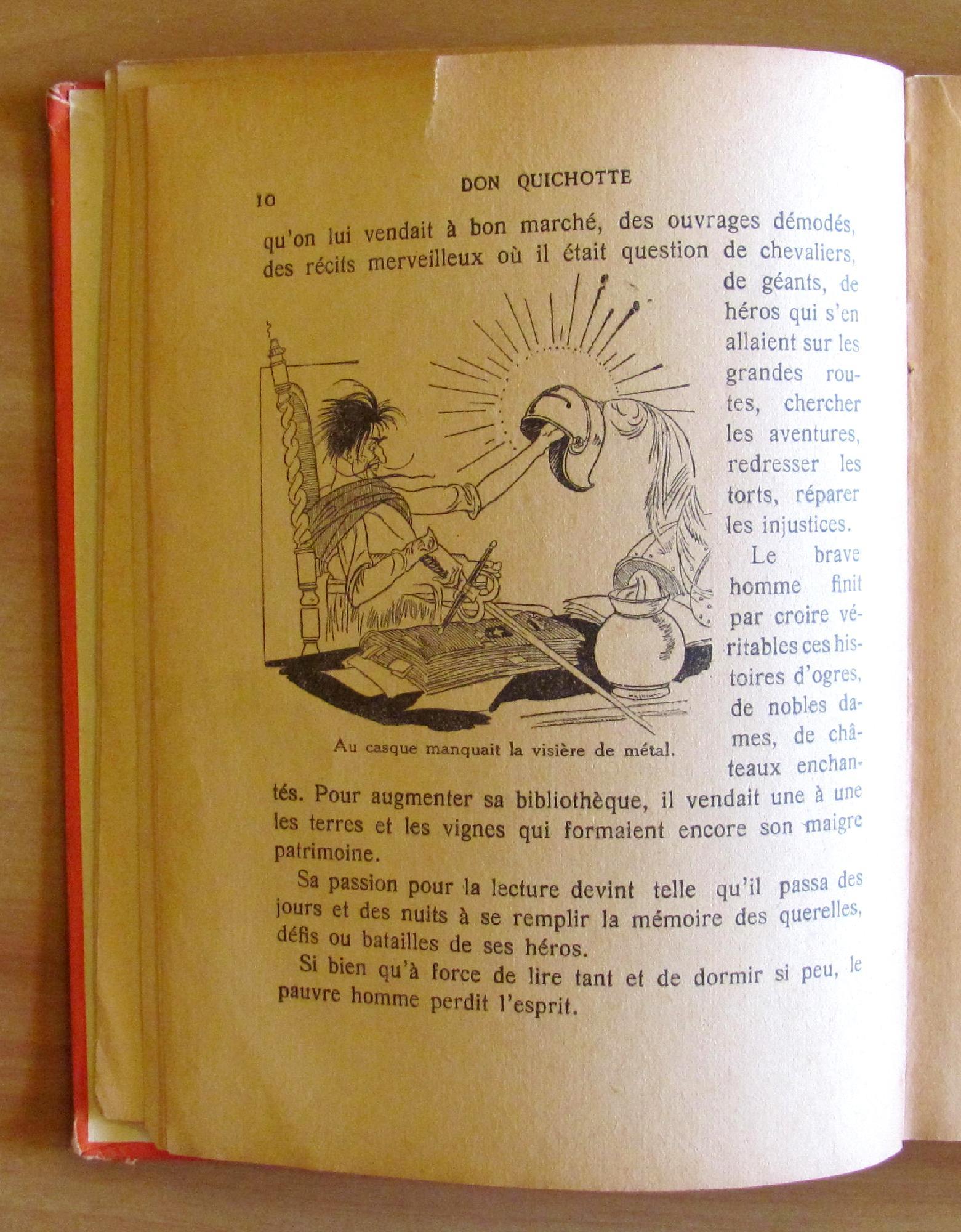 Paul Reboux raconte le DON QUICHOTTE de Cervantes - A ses jeunes amis, 1934