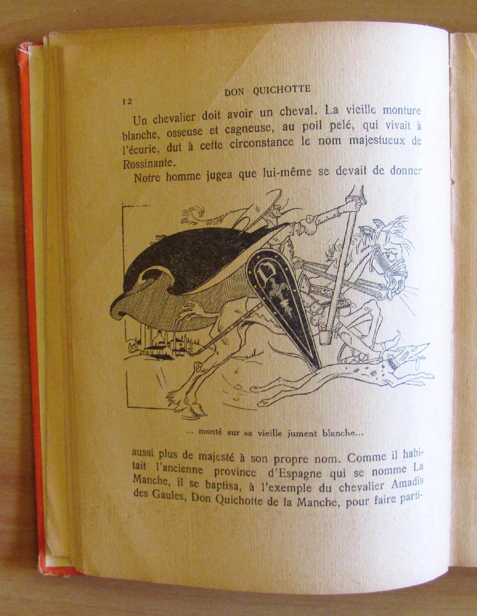 Paul Reboux raconte le DON QUICHOTTE de Cervantes - A ses jeunes amis, 1934