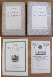 Voyage De Gulliver Dans Des Contrées Lontaines - De La Pleiade I Ed. 1929 - Tirat Limit. - Ill. Boullaire - Jonathan Swift - copertina