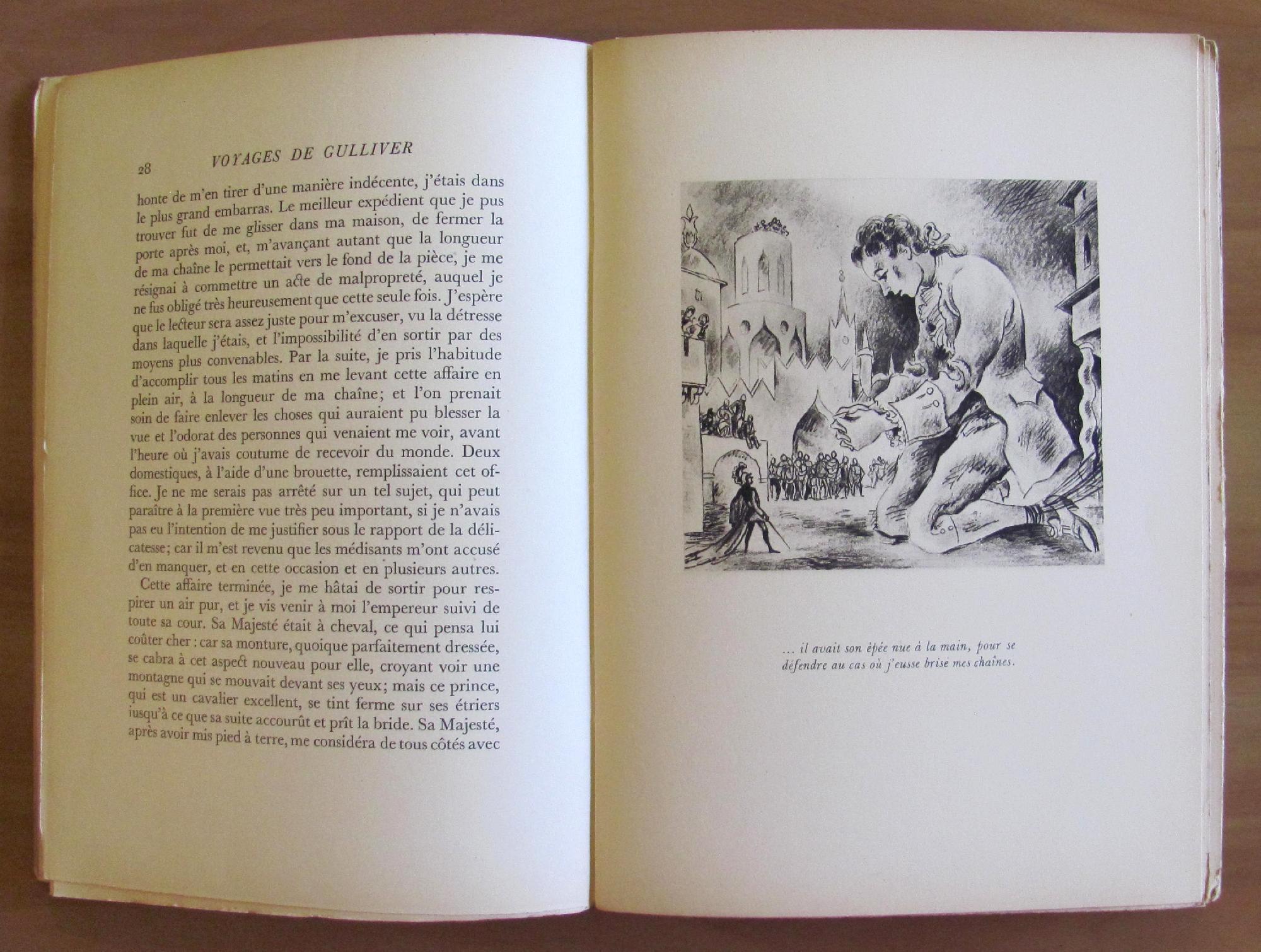 Voyage De Gulliver Dans Des Contrées Lontaines - De La Pleiade I Ed. 1929 - Tirat Limit. - Ill. Boullaire