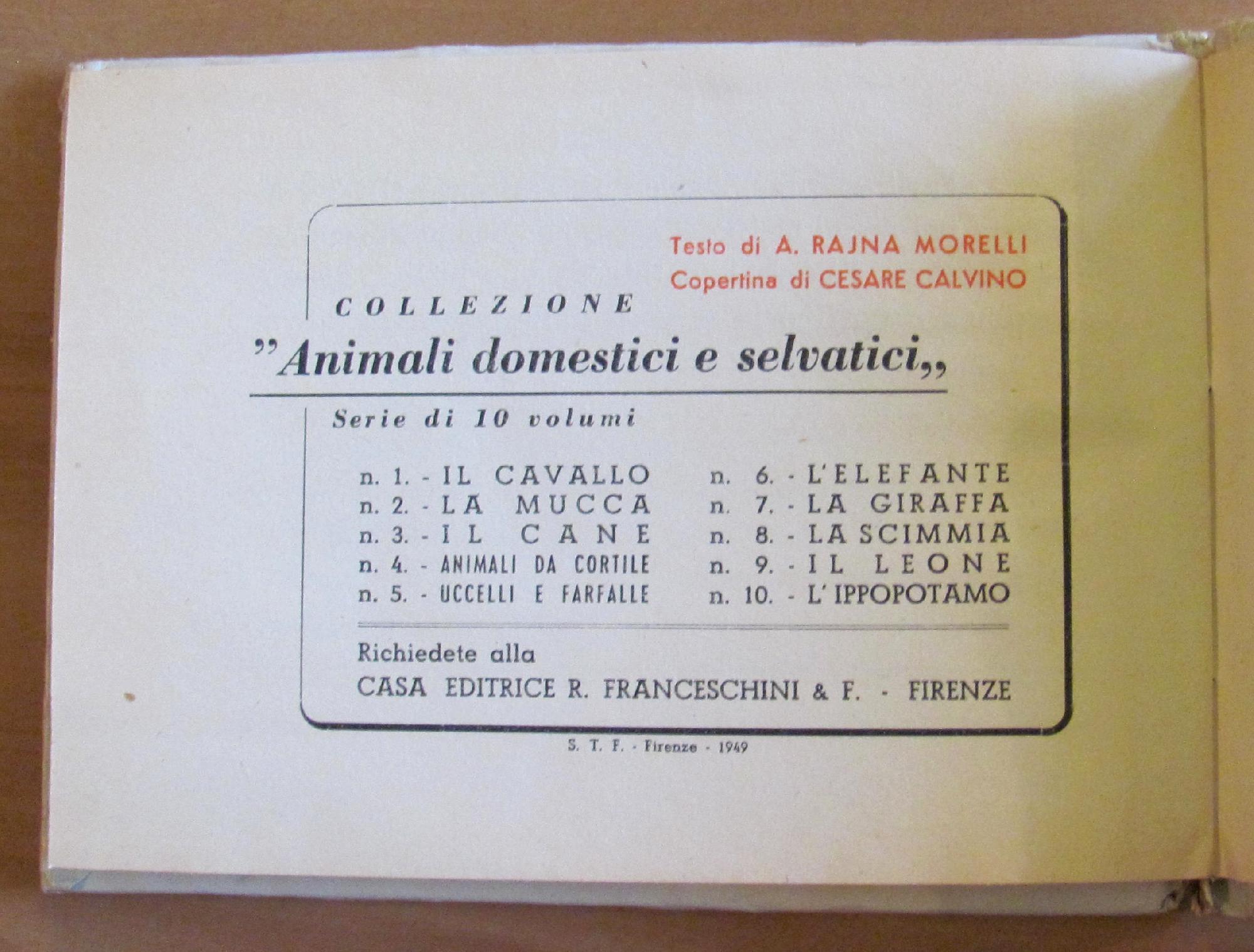 Animali Da Cortile - Collezione Animali Domestici E Selvatici, 1949