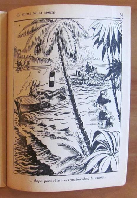 Il Fiume Della Morte - Collana Avventure Illustrate N.1 (Romanzo D'Avventure) - Renzo Renzi - 6