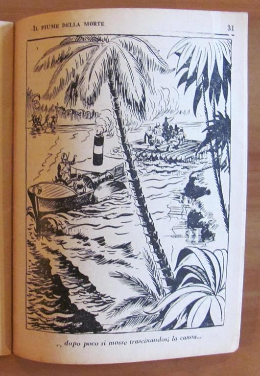 Il Fiume Della Morte - Collana Avventure Illustrate N.1 (Romanzo D'Avventure) - Renzo Renzi - 6