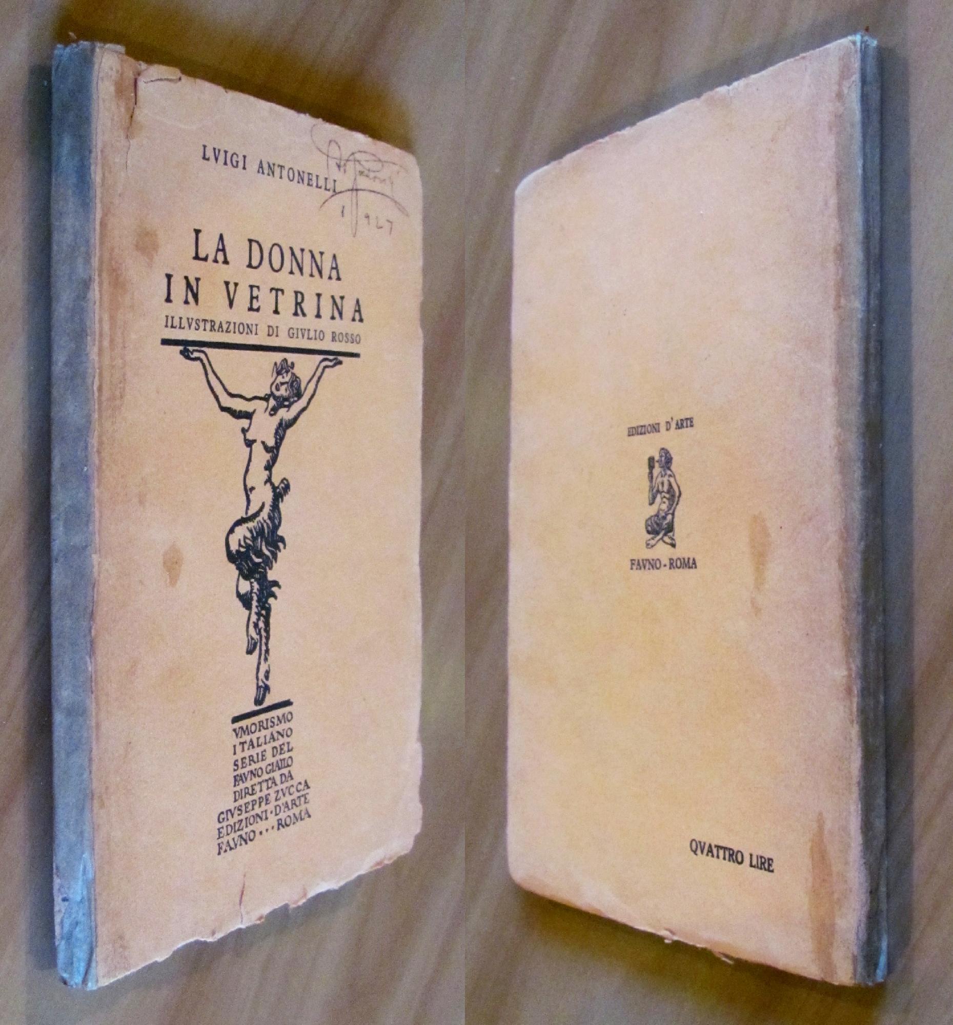 La Donna In Vetrina - Collana Al Fauno Giallo, 1926