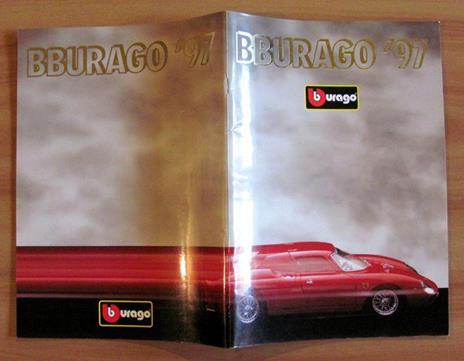 Catalogo Burago '97 Con Tutti Modelli A Colori - 1/18, 1/24, 1/25 - copertina