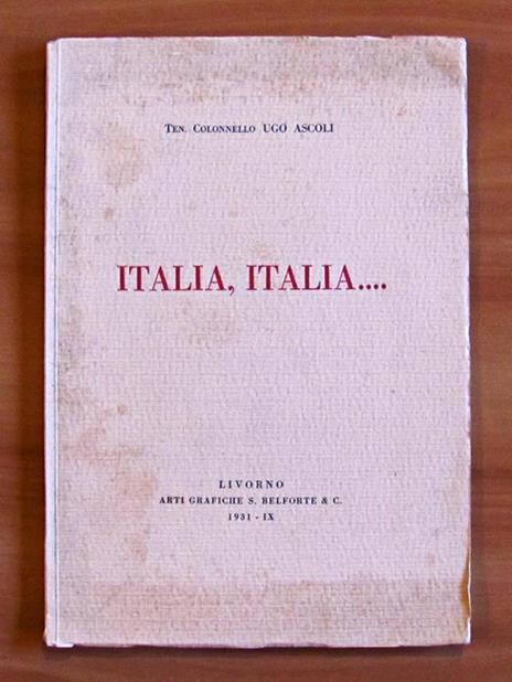 Italia - Ugo Ascoli - 2