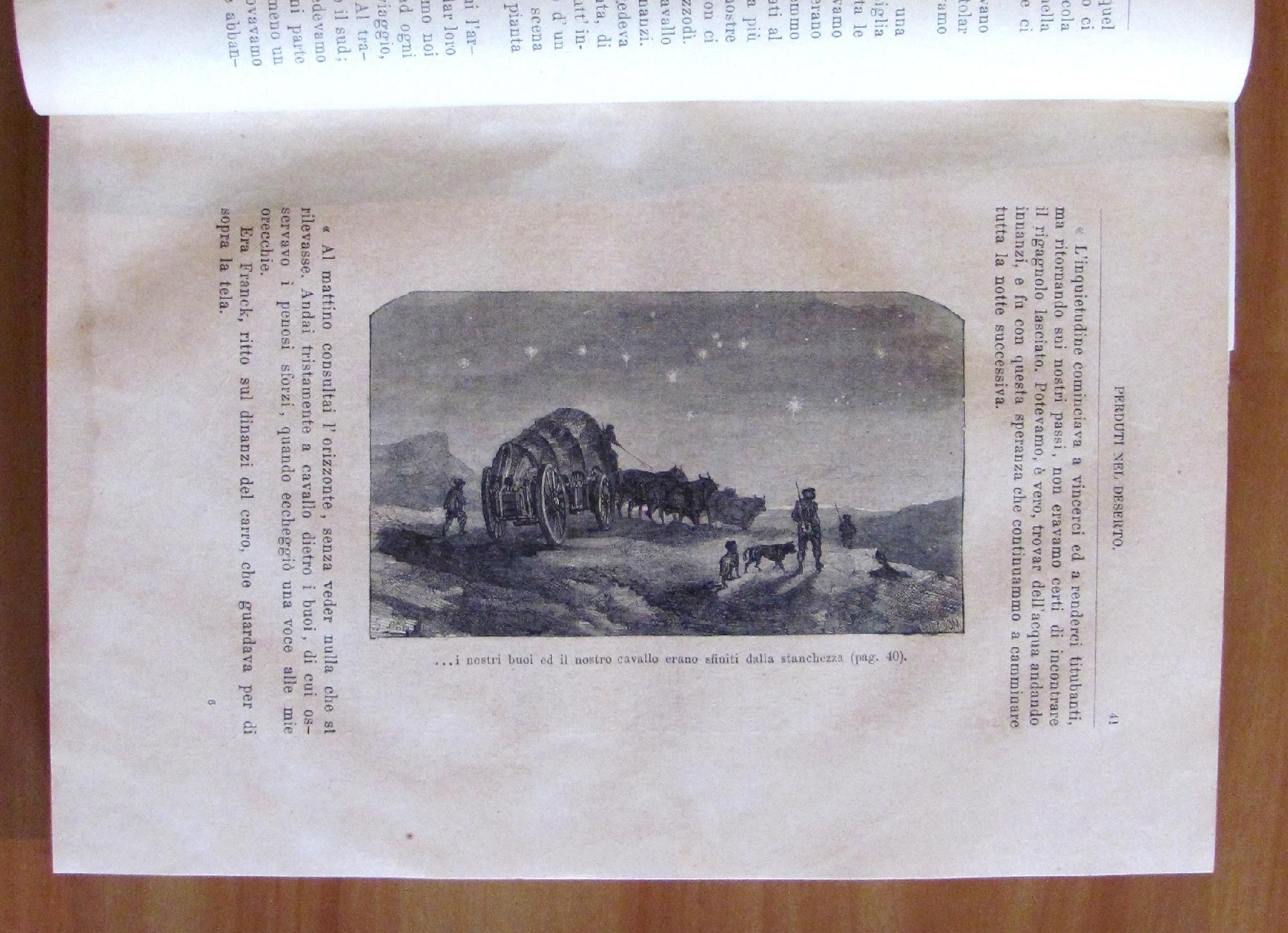 L' Abitazione Nel Deserto Unito A Il Raggio Verde - Collana Avventure Di Terra E Di Mare