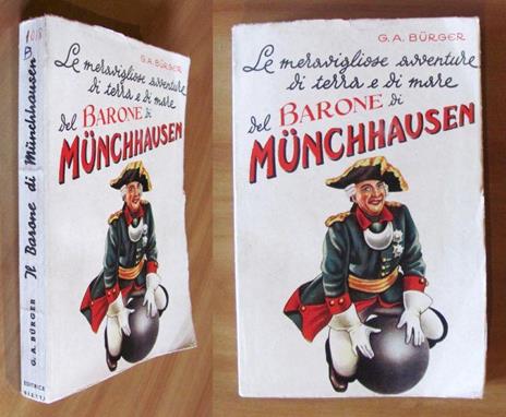 Le meravigliose avventure di terra e di mare del Barone di Munchhausen - copertina