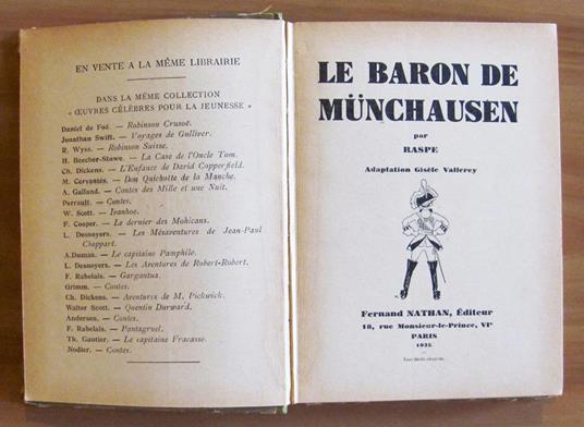 Le Baron De Munchausen - Oeuvres Celebres Pour La Jeunesse - Rudolf Raspe - 2