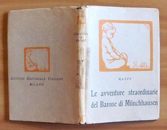 Le Avventure Straordinarie Del Barone Di Munchhausen - Biblioteca Dei Ragazzi 17 - Rudolf Raspe - copertina
