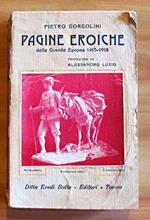 Pagine Eroiche Della Grande Epopea 1915-1918
