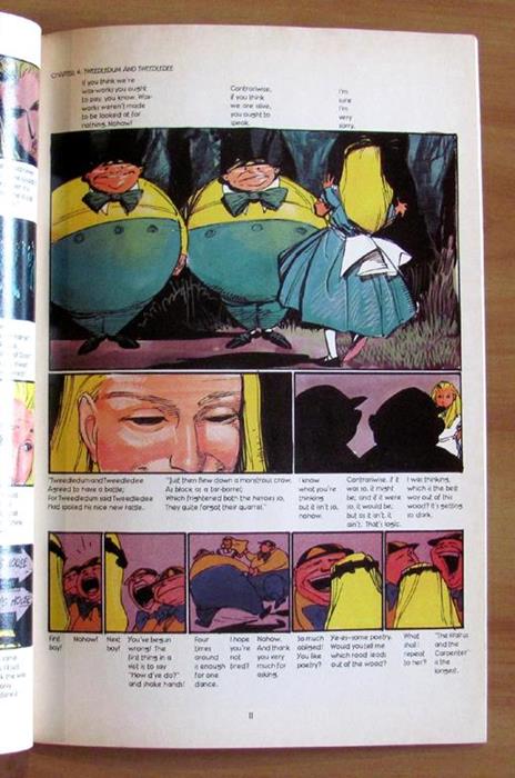 Alice Through The Looking Glass Classics Illustrated, I Ed. 1990 - 4