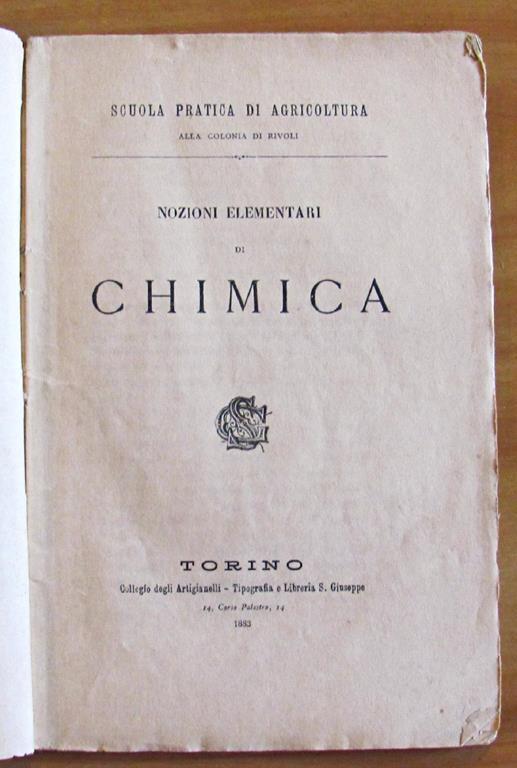 Nozioni Elementari Di Chimica - 5