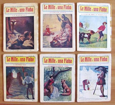 Le Mille E Una Fiaba In Fascicoli Sciolti 1/30 Completo - 5