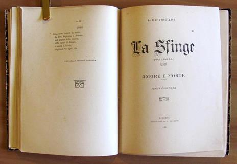 La Sfinge - Trilogia - 3