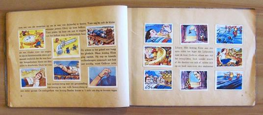 Onderbare Reizen Van Gulliver - Beukelaer Album, 1940 Con 125 Figurine Completo - 4