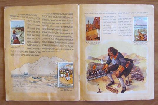 Gulliver A Lilliput - Album Chocolat Aiglon, 1940 Ca. Con 60 Figurine Completo - Jonathan Swift - 6