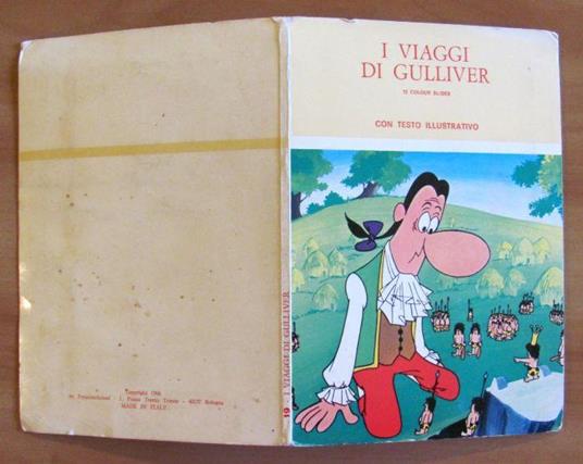 I Viaggi Di Gulliver Con 12 Color Slides (Diapositive), 1966 - copertina