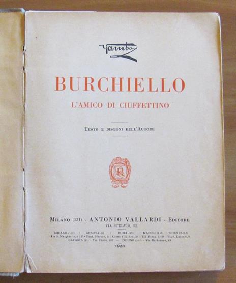 Burchiello L'Amico Di Ciuffettino - Yambo - 2