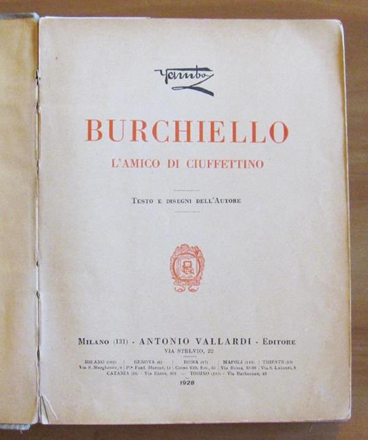 Burchiello L'Amico Di Ciuffettino - Yambo - 2