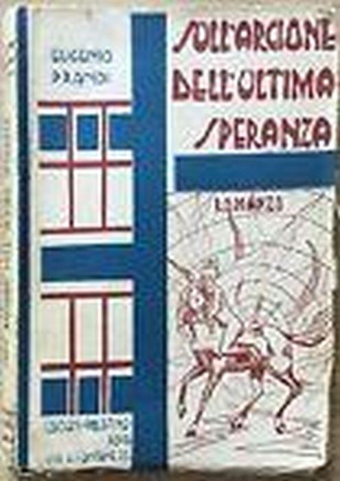 Sull'Arcione Dell'Ultiima Speranza - copertina