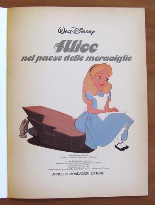 Alice Nel Paese Delle Meraviglie - Disneyrama - Walt Disney - 2