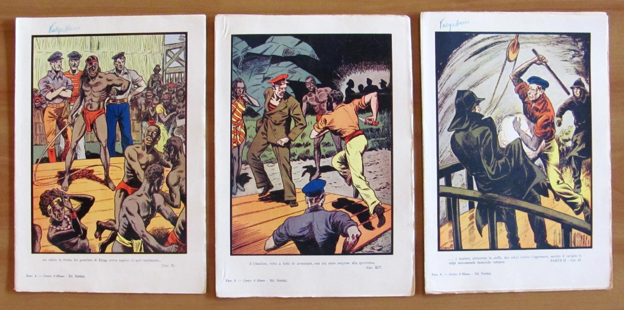 Carico D'Ebano - Il Romanzo Dello Schiavismo - Opera Completa In Fascicoli Sciolti