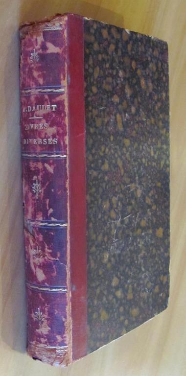 Oeuvres Diverses Et Completes - 5 Libri Rilegati - Ed. Fayard, Fine '800 - Alphonse Daudet - 7